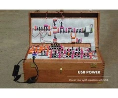 „LittleBits“ galia (USB), maitinimo modulis, „littleBits“, mėlyna, balta, 95,2 mm, 190,5 mm, 12,7 mm