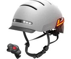Livall Neo Smart Kask Miejski Bluetooth LED/SOS, Pilka, dydis L (BH51M)