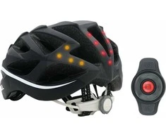 Livall Plento šalmas su „Bluetooth“ ryšiu, 55–61 cm, LED/SOS/interkomu, baltas