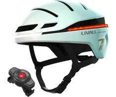 Livall Smart Bicycle Helmet LED/SOS dydis 54-58cm Mint EVO21