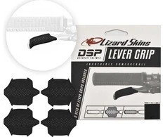 Lizard Skins LIZARDSKINS DSP Lever Grip - Jet Juodas 0,5 mm (2 rinkiniai iš 2 vienetų) (NEW 2023)