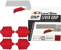 Lizard Skins LIZARDSKINS DSP Lever Grip - Crimson Raudona 0,5 mm (2 rinkiniai iš 2 vienetų) (NEW 2023)