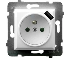 Ospel GN.1-KR.Z/U TRANS.+USB BALTA ARIA