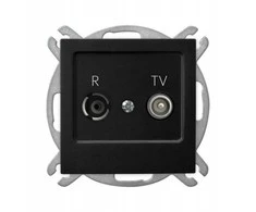 RTV lizdas Ospel As GPA-10GP/m/33 per 10dB juodos spalvos metalinis