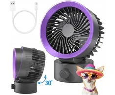 Ventiliatorius Oem Desk fan LLD-F87R baltas