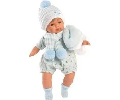 Llorens 13867 Lėlė 38 cm Sasha su minkštu pilvuku