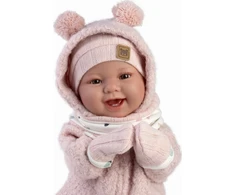 Llorens 84480 Lėlė bobas śmiejąca się 44 cm Tala
