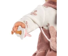 Llorens Llorens 14260 42 cm lėlė Carla su minkštu pilvuku