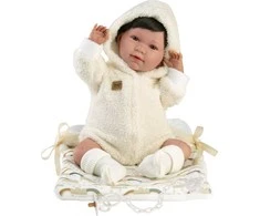 Llorens Llorens 17410 Mimi lėlė 42 cm miegmaišyje