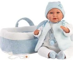 Llorens Llorens 17411 Lėlė bobas Mimo 42 cm su gondolką
