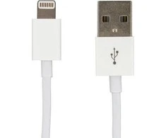 USB kabelis LMP USB-A - Žaibas 2 m Balta (LMP -LANGHUSB-2M)