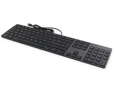 LMP Skaitinė USB-C klaviatūra KB-1843, 106 klavišai, USB-C prievadas, aliuminio, britų anglų (JK EN) išdėstymas, macOS, erdvės pilka