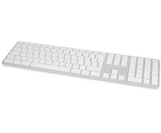 LMP USB-C skaitmeninė klaviatūra, 106 klavišai, laidinė USB-C klaviatūra su papildomu 1 USB-C prievadu ir aliuminio viršutiniu dangteliu – graikų kalba