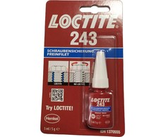 „Loctite“ sriegių fiksavimo klijai, vidutinio stiprumo, 243, 5 ml (1370555)