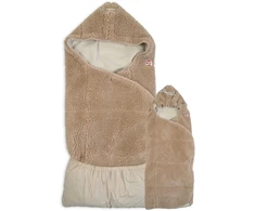 LODGER Wrapper Teddy owijany kocyk Powder WPT 023