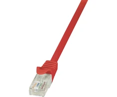 LOGILINK CP1064U LOGILINK - Patchcord CAT 5e UTP 3m raudona
