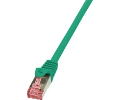 LOGILINK CQ2095S LOGILINK - Patchcord Cat.6 S/FTP PIMF PrimeLine 10m žalias