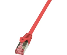 LOGILINK CQ2034S LOGILINK – Patchcord Cat.6 S/FTP PIMF PrimeLine 1,00m Raudona