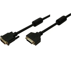 Kabelis LogiLink DVI- D - DVI- D 5m juoda (CD0005)