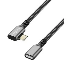 LogiLink Kabelis USB3.2 gen2 TypeC do USB-C/F, PD, 0.5m