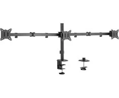 LogiLink Laikiklis biurkowy na 3 monitory 17" - 27" (BP0173)