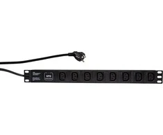 LogiLink 19" 1U 8x IEC320 C13 2m (PDU8A01)