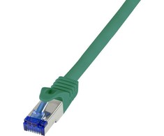 LogiLink Logilink Patchkabel Ultraflex, Cat.6A, S / FTP, grUn, 2 m