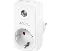 LogiLink LogiLink Steckdosenadapter mit Dämmerungssensor, 1xCEE 7/3