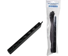 LogiLink 6 gniazd 1.5m juoda | LPS231B