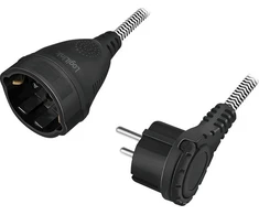 „Logilink“ maitinimo laidas USB LogiLink CEE 7/7 į CEE 7/3, 3 m