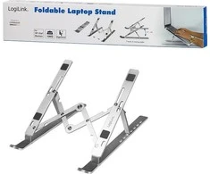 LOGILINK AA0134 Nešiojamojo kompiuterio stovas, sulankstomas 10–16 colių