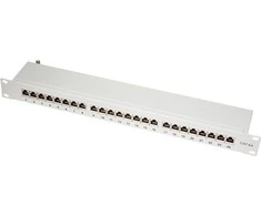 LogiLink Lankstinukas 19 "1U 24x RJ- 45 Cat.6A Pilka (NP0060)