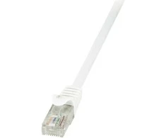 LogiLink Patchcord CAT 6 U / UTP EconLine, 0,25m, Baltas (CP2011U)