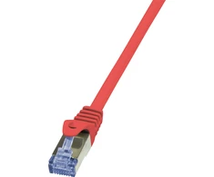 LOGILINK CQ3054S LOGILINK - Komutacinis kabelis Cat.6A 10G S/FTP PIMF PrimeLine raudonas 2m