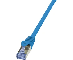 LOGILINK CQ3046S LOGILINK - Komutacinis kabelis Cat.6A 10G S/FTP PIMF PrimeLine mėlynas 1,50m