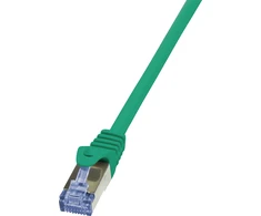 LOGILINK CQ3055S LOGILINK - Komutacinis kabelis Cat.6A 10G S/FTP PIMF PrimeLine žalias 2m