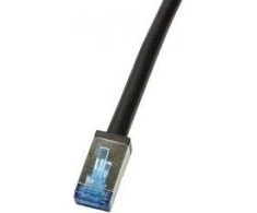 LOGILINK CQ7093S LOGILINK - Lauko kabelis CAT.6A S/FTP PVC+PE, juodas, 10m
