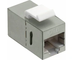 LOGILINK NK4011 LOGILINK - Keystone Inline mova 2xRJ45 Cat.6 STP, tvirtinimas su spragtelėjimu