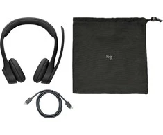 Ausinės Logitech ZONE 305 MIDNIGHT Juodas - MST TEAMS NATIVE BLUETOOTH