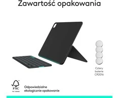 Logitech Flip Folio for iPad Pro &amp; Air 13" Grafitowy