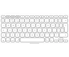 Klaviatūra „Logitech Keys To Go 2“, skirti „iPad“ planšetiniams kompiuteriams. Jasnoszary.