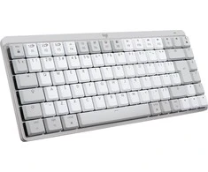 „LOGITECH MX Mechaninė Mini“, skirta MAC „Bluetooth“ apšviesta klaviatūra – PALE Pilkas – US INT'L – TACTILE