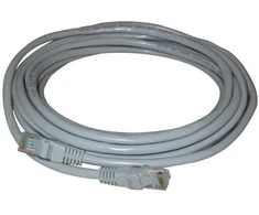 LAN UTP patchcord kabelis, Cat.5e, RJ45 M - RJ45 M, 2 m, neekranuotas, rutulinis, Logo LOGO krepšys