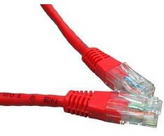 LOGON LOGON FTP Cat5e 3m Netzwerkkabel Rot (TCR55SS030R)