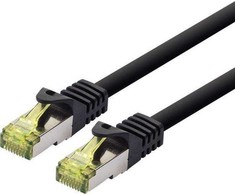 LOGON LOGON PROFESSIONAL TCR6ASS150BL kabelis sieciowy Juodas 15 m Cat6a S/FTP (S-STP)