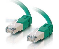 LOGON LOGON SSTP Cat6a kabelis, žalias, 0,5 m