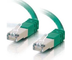 LOGON LOGON SSTP Cat6a kabelis, žalias, 10 m