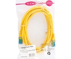 LOGON LOGON TCR55SS200Y kabelis sieciowy Geltonas 20 m Cat5e SF/UTP (S-FTP)