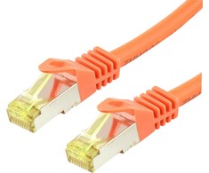 LOGON LOGON TCR6ASS0025O kabelis sieciowy Oranžinė 0,25 m Cat6a S/FTP (S-STP)