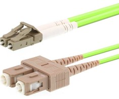 LOGON LOGON PROFESSIONAL AL5LCSC005I/5I InfiniBand / šviesolaidinis kabelis 0,5 m LC SC šviesiai žalias